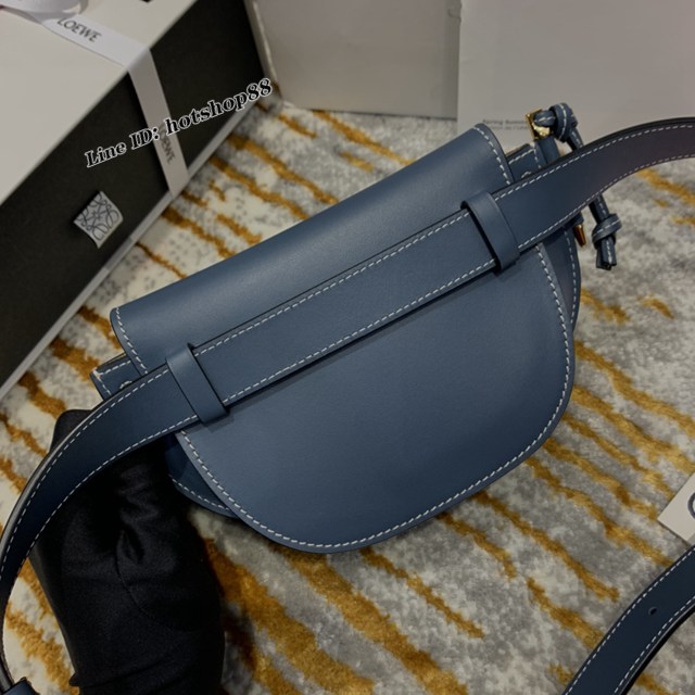 Loewe專櫃2022新款全馬鞍包 羅意威MiniGateDual手袋斜挎女包腰包胸包 10180 lyw1281